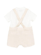 Set camicia e salopette per neonato Fay Kids multicolore con colletto tondo FYA511 I0318 109AV FAY KIDS 
