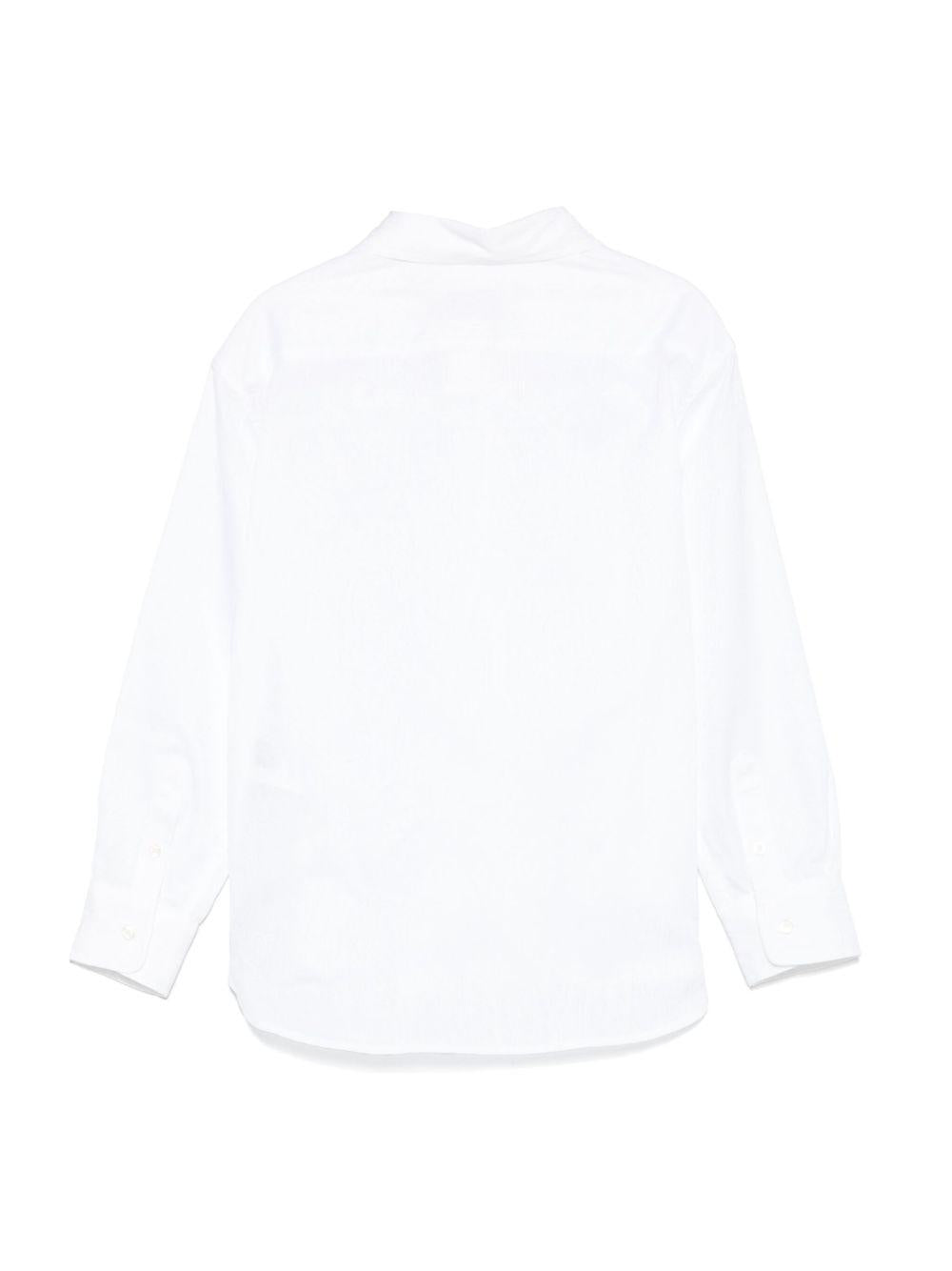 Camicia per bambino Etro Kids bianca con effetto jacquard GW5P10 P0472 100 ETRO KIDS 