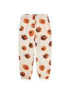 Pantaloni sportivi Adan per bambino Molo beige con stampa basketball 6S26I209 9544 MOLO KIDS 