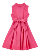 Abito per bambina Monnalisa fucsia con dettaglio con fiocco 17G901 7116 0097 MONNALISA 