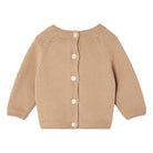 Maglione per neonati Fendi  Kids beige con ricamo orsetto sul davanti con logo FF BUG211 AVVZ F0QU5 FENDI KIDS 