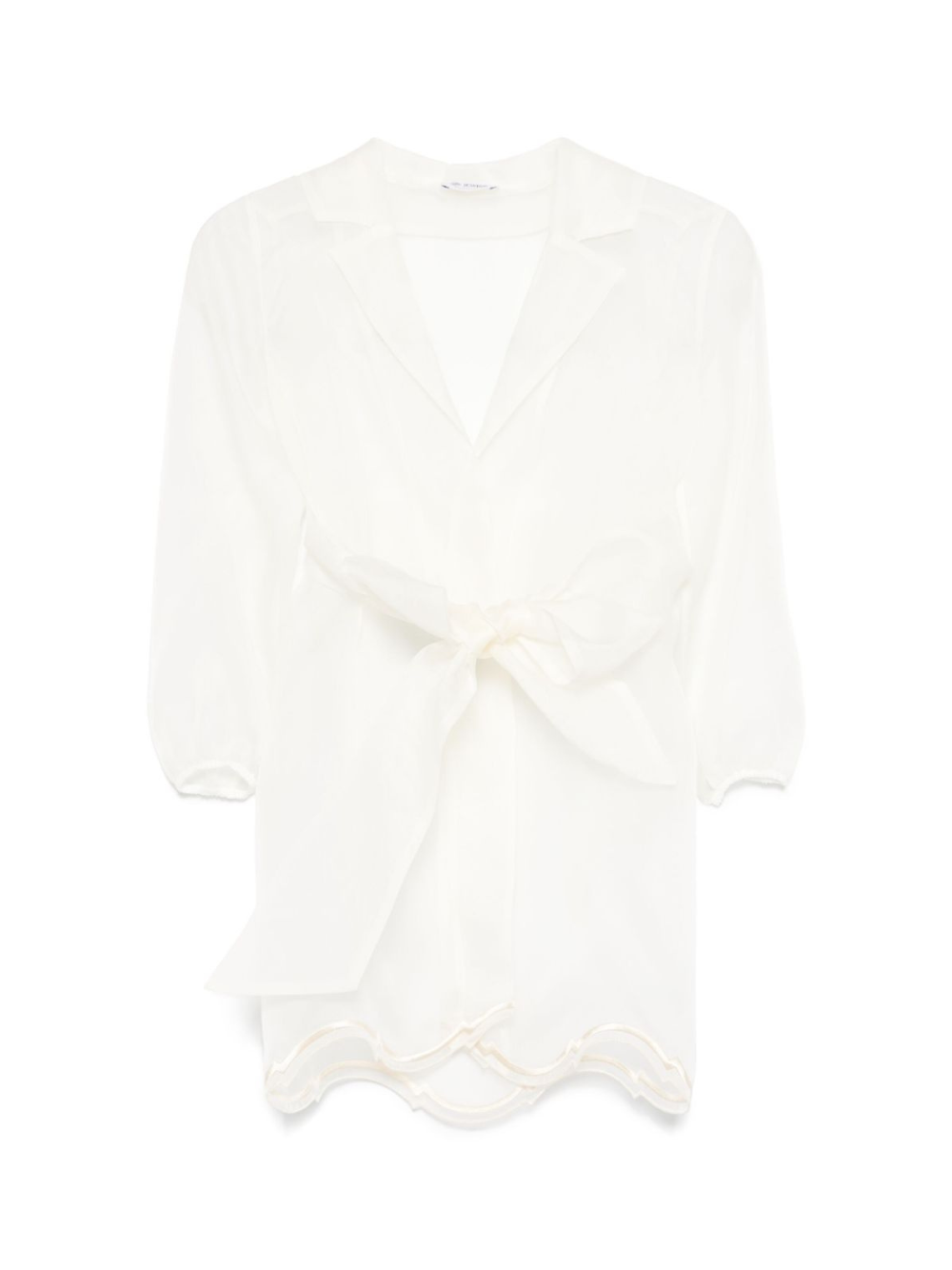 Giacca per bambina JESURUM BABY Valentina bianco con cintura VALENTINA VAR.20 JESURUM KIDS 