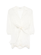 Giacca per bambina JESURUM BABY Valentina bianco con cintura VALENTINA VAR.20 JESURUM KIDS 