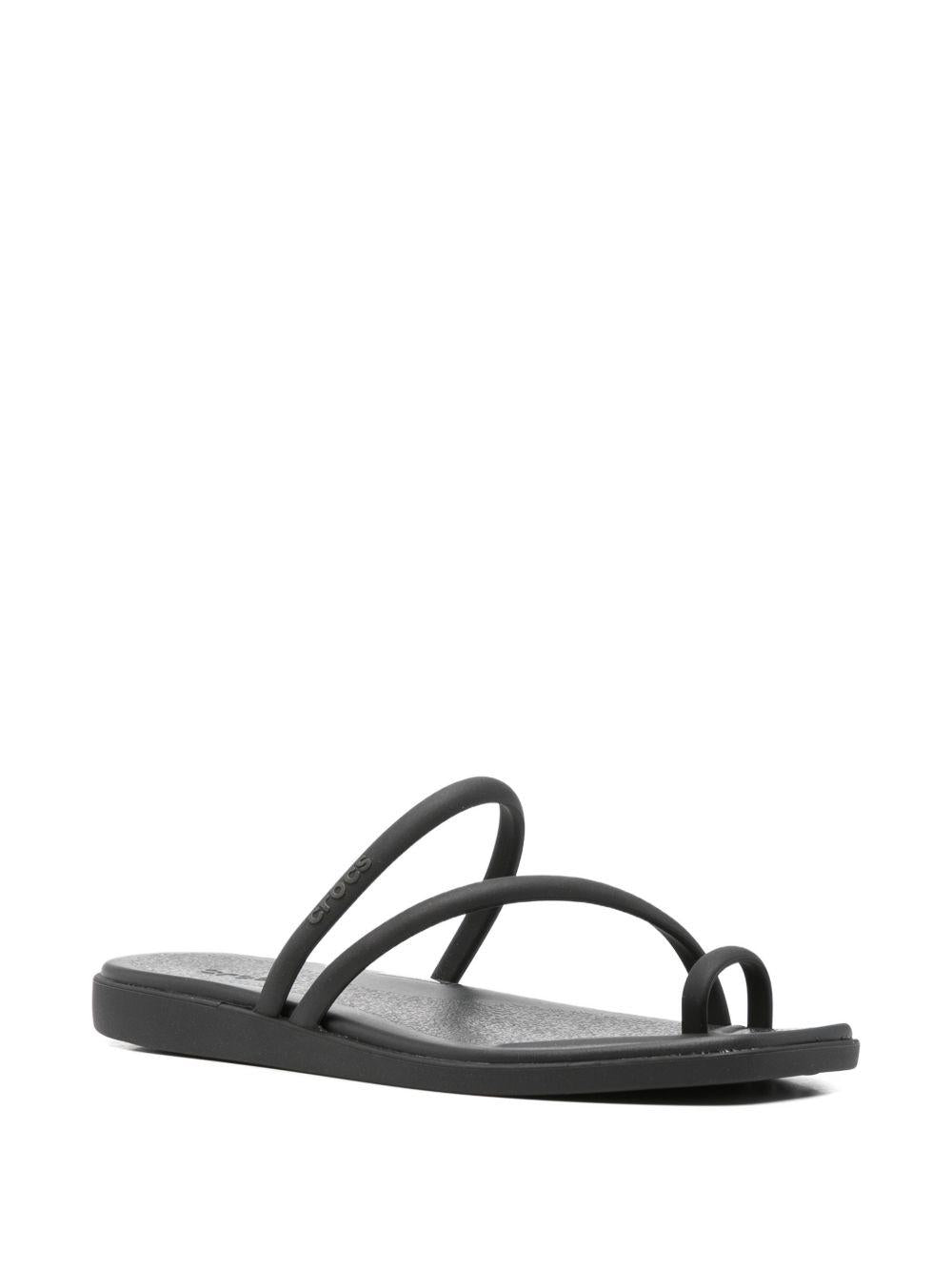 Infradito Miami per donna Crocs nero con dettaglio ad incrocio 209862 BLK CROCS KIDS 