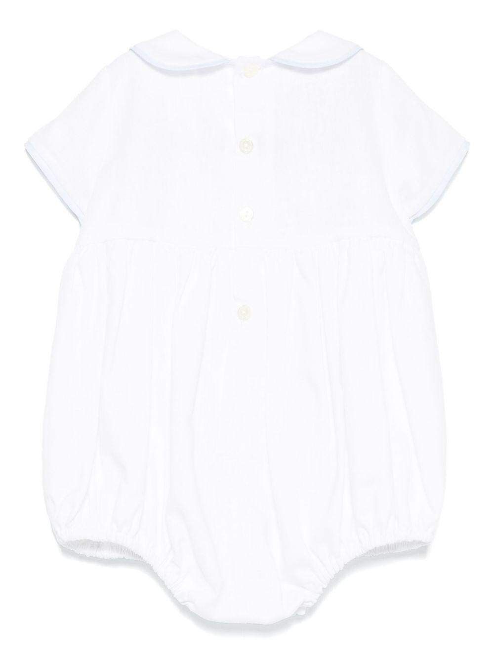 Tutina per neonato La Stupenderia bianco con bordi a contrasto TBPG51D01 D34 LA STUPENDERIA KIDS 