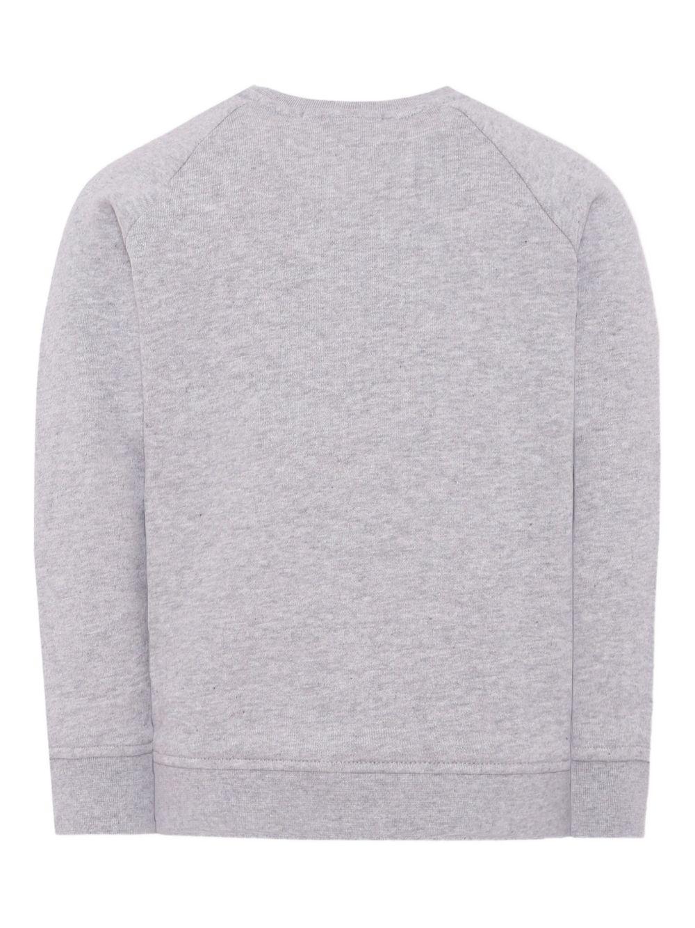 Felpa per bambino Stella McCartney Kids grigio con grafica stile cartoni animati TX4R30 Z0453 807 STELLA McCARTNEY KIDS 
