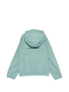 Giubbino per bambino K-Way Kids verde con cerniera K61336W WIC K-WAY KIDS 