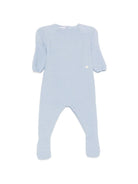 Tutina per neonato Paz Rodriguez azzurra con dettagli traforati 005-123692 860 PaZ RODRIGUEZ KIDS 