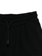 Bermuda per bambina MSGM Kids nero con applicazione posteriore con logo S5MSJGSH094 110/75 MSGM KIDS 
