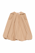 Abito per bambina Pinko Kids beige con arricciature KFAB0390CA029 6023 PINKO KIDS 