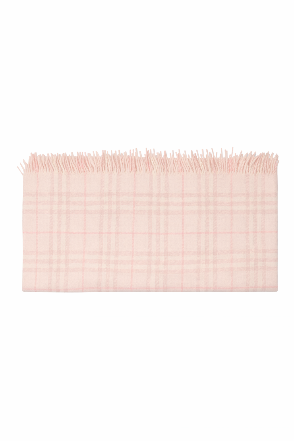 Coperta per neonata Burberry Kids rosa con motivo Vintage Check 8117633 A2217 BURBERRY KIDS 