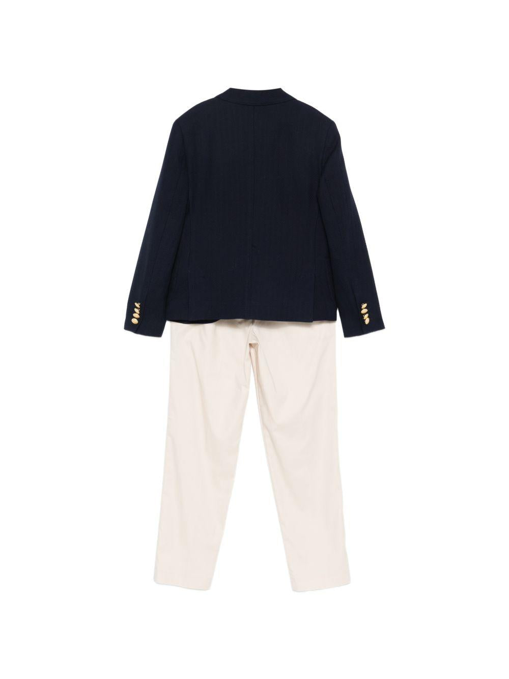 Completo doppiopetto per bambino Colorichiari blu con catena rimovibile (5 pezzi) MJ548385 4928d 60 COLORICHIARI KIDS 
