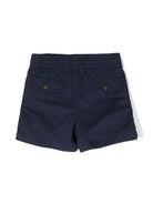 Shorts per neonato Polo Ralph Lauren Kids blu con ricamo Polo Pony sul davanti 320855350 011 Ralph Lauren kids 