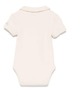 Body per neonata Donsje Moli beige con colletto stile polo 3031500 00004 DONSJE 