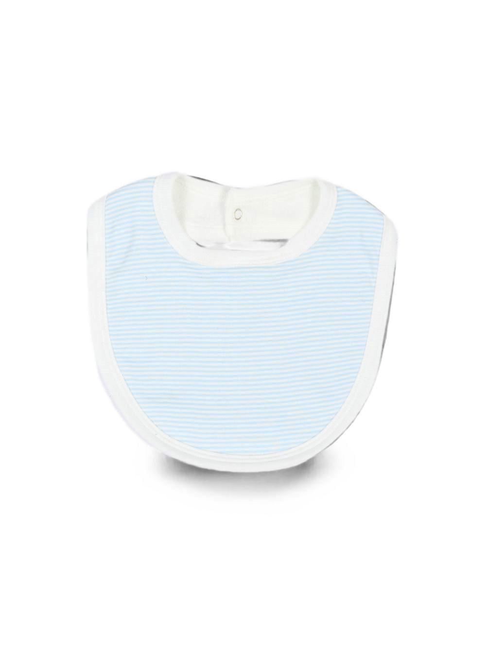 Set di due bavaglini per neonato Petit Bateau multicolore con stampa balene A0GLI 00 PETIT BATEAU KIDS 
