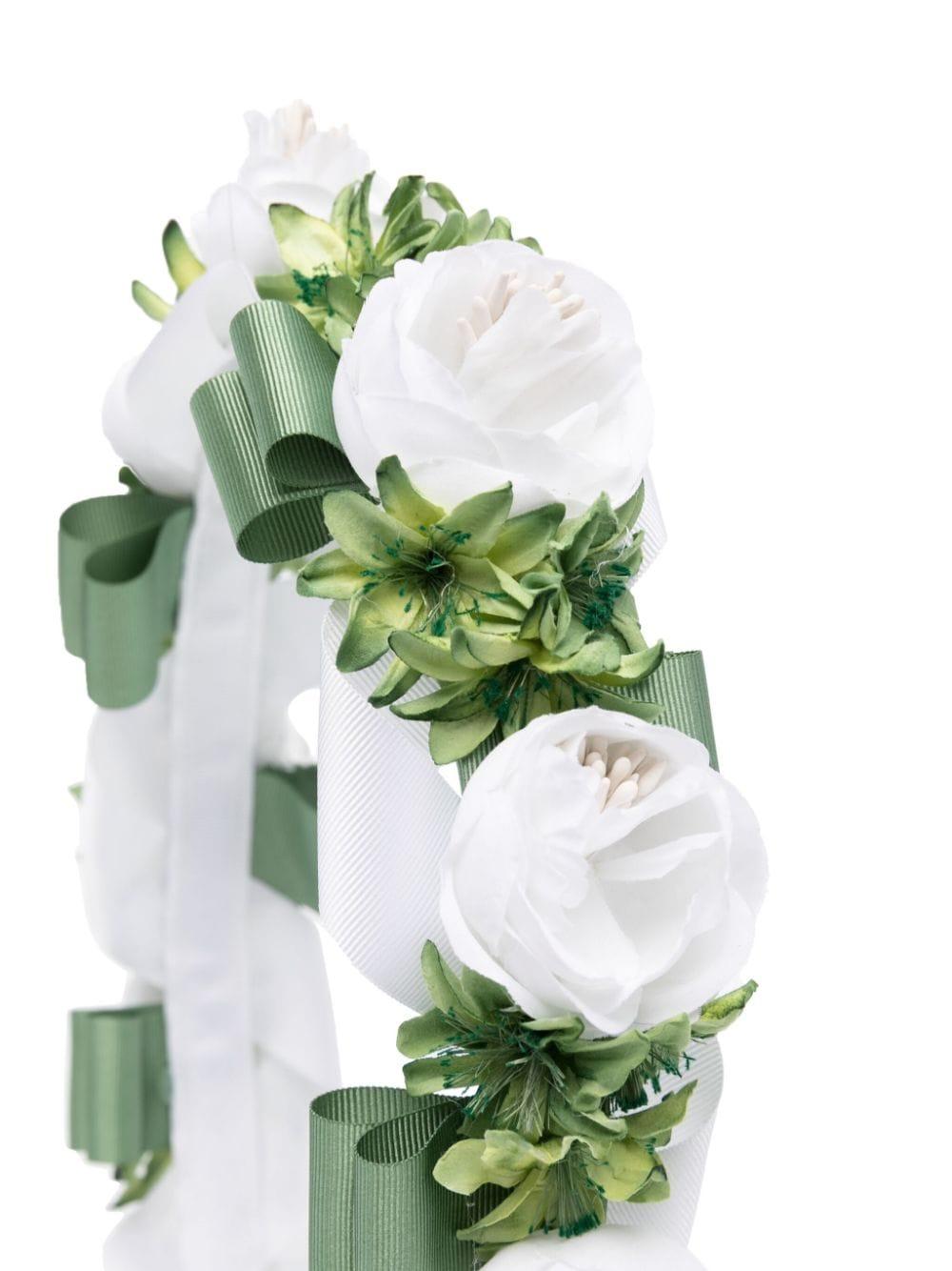 Cerchietto con applicazione a fiori FL967708AF643 34 COLORICHIARI KIDS 