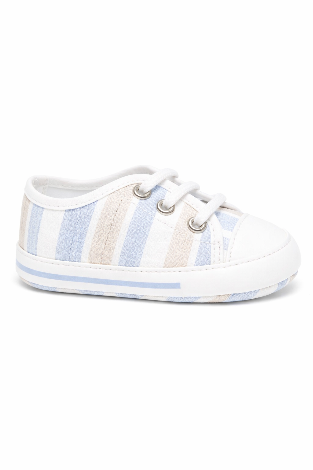 Scarpine primi passi per neonato Colorichiari azzurre con dettaglio a righe MN958468 4885 53 COLORICHIARI KIDS 