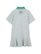 Abito per bambina The Marc Jacobs Kids x Disney verde a righe con ruches W60716 126 THE MARC JACOBS KIDS 