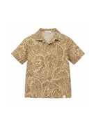 Camicia per bambino Paolo Pecora Kids verde oliva con chiusura a bottoni PP4287 OLIVA PAOLO PECORA KIDS 
