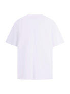 T-shirt per bambino Stella McCartney Kids bianca con stampa naturalistica sul davanti TY8B81 Z0434 100 STELLA McCARTNEY KIDS 