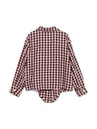 Camicia per bambina Molo Rafa rosa con dettaglio con nodo 2S25C201 9260 MOLO 