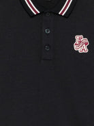 Polo per bambino Emporio Armani Kids blu a maniche corte EB001381 AF13715 UB118 EMPORIO ARMANI KIDS 
