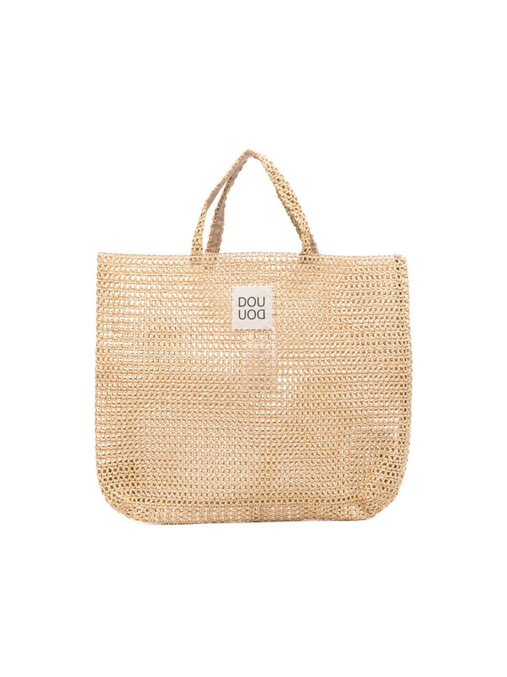 Borsa per bambina Douuod Kids beige con design intrecciato DY0A08 Z3929 107 DOUUOD KIDS 