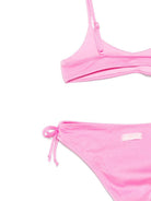 Bikini per bambina MC2 Saint Barth Kids Paloma rosa con dettagli glitter PALO002 00345H MC2 ST. BARTH KIDS 