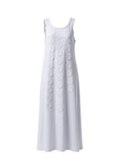 Abito per bambina MSGM Kids bianchi con dettagli a pois S6MSJGDR101 001 MSGM KIDS 