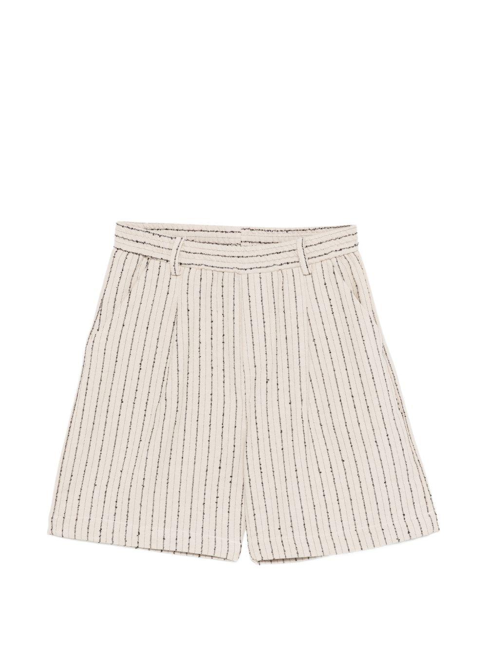 Shorts per bambino Paolo Pecora Kids beige con motivo a righe PP4311 BEIGE PAOLO PECORA KIDS 