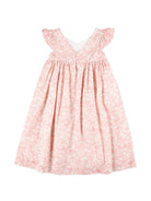 Abito per bambina Bonpoint rosa con stampa floreale S06GDRW00024 524C BONPOINT KIDS 