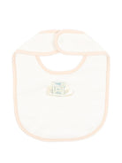 Set tutina, berretto e bavaglino per neonati Fendi Kids bianco con stampa orsetto BUK167 ST8 F0TU9 FENDI KIDS 