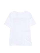 T-shirt per bambino K Way Kids bianca con stampa grafica K3148NW 001 K-WAY KIDS 