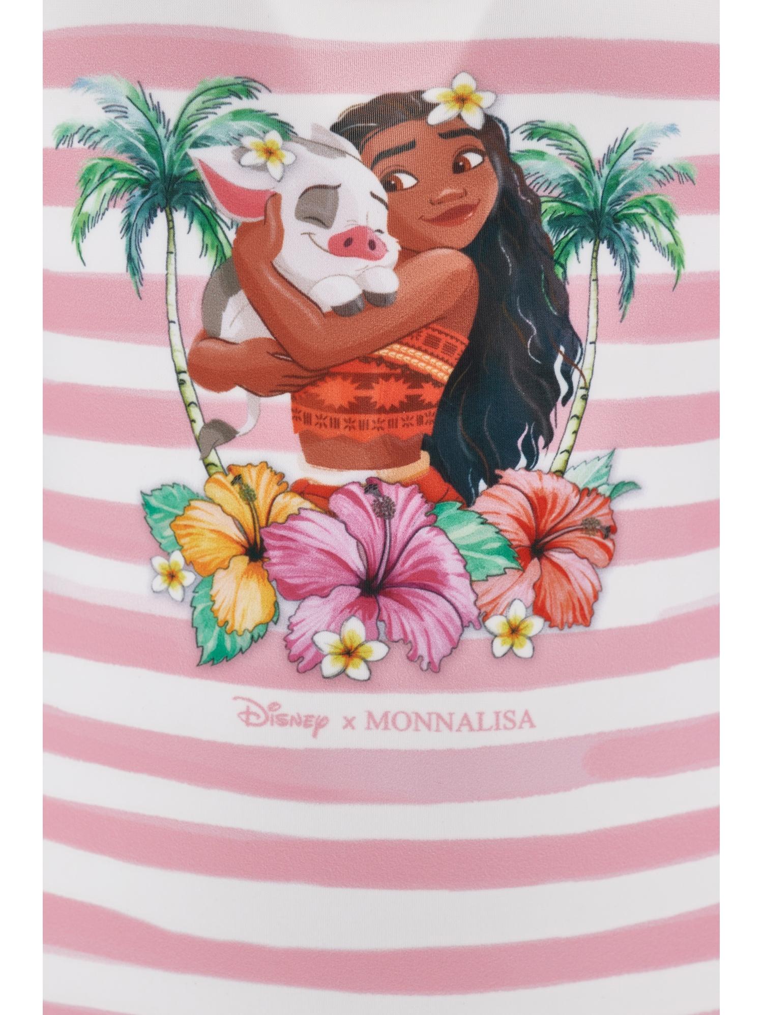 Costume per bambina Monnalisa x Disney multicolore con stampa grafica Oceania 19H031 8090 9993 MONNALISA KIDS 
