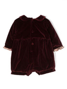 Tutina per neonata JESURUM BABY rosso con ruches PICCOLO CA DANDOLO 81 JESURUM 