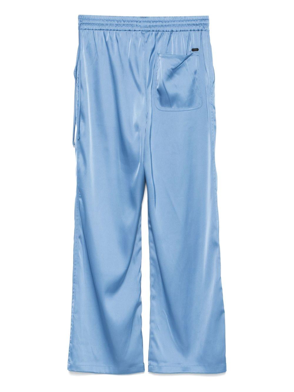 Pantaloni per donna Scotch & Soda azzurro a gamba larga 179547 413 SCOTCH DONNA 