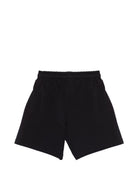 Shorts per bambina Moschino Kids neri con dettagli in strass HDQ020LDA25 60100 MOSCHINO KIDS 