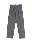 Pantaloni dritti per bambino Paolo Pecora Kids grigio con coulisse PP4004 BLU PAOLO PECORA KIDS 