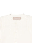 Cardigan per neonato La Stupenderia bianco con trama a coste 1WCCR23 802 LA STUPENDERIA 