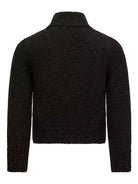Giubbino per bambina Moncler Enfant nero con design a inserti K29549B00011M8258 999 MONCLER ENFANT 