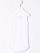 Set di due tutine per neonati Petit Bateau bianche con scollo rotondo A01T5 00 PETIT BATEAU 