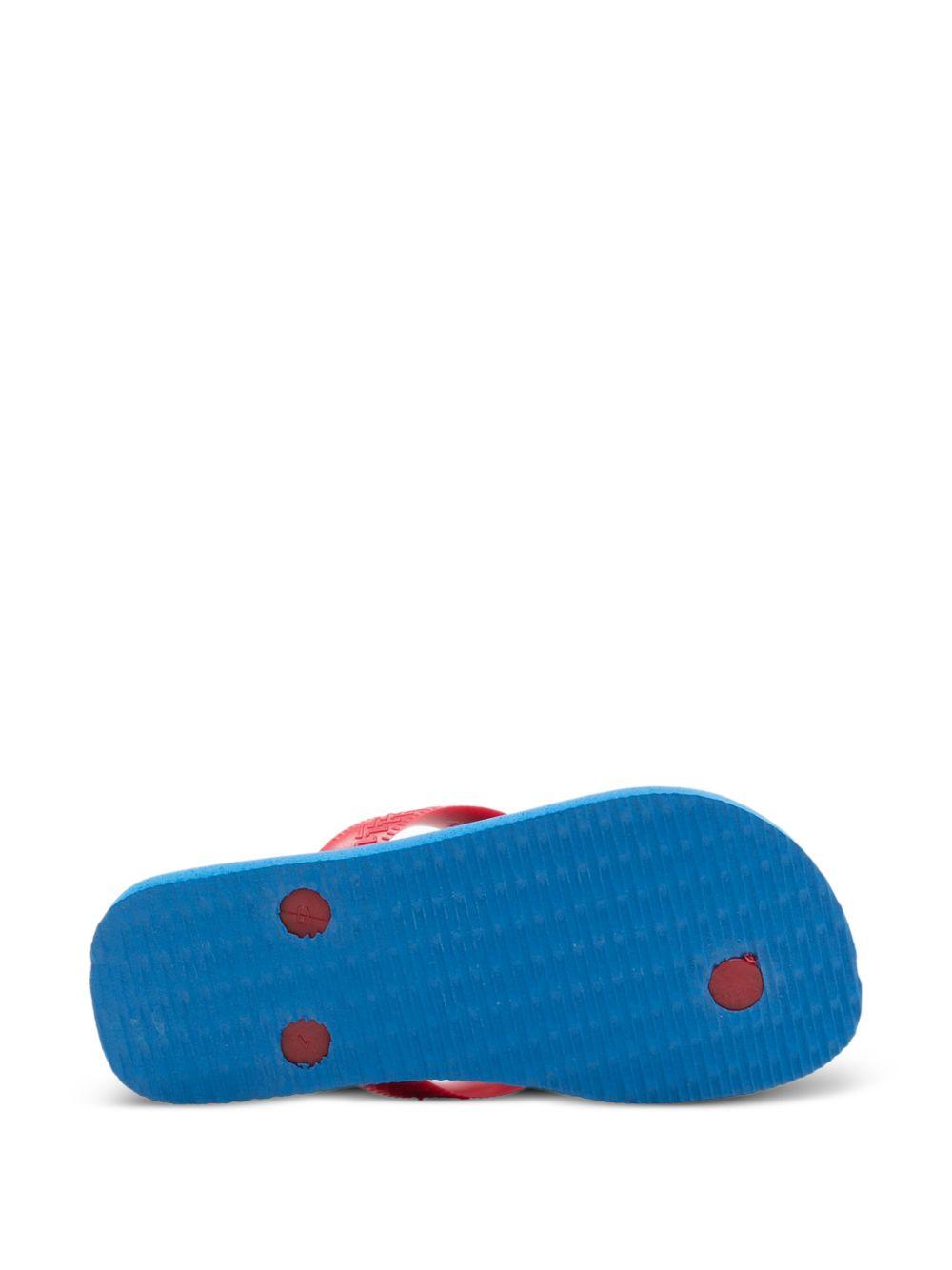 Infradito per bambino Havaianas Kids x Marvel  blu con logo in rilievo 4148300 3504 HAVAIANAS KIDS 