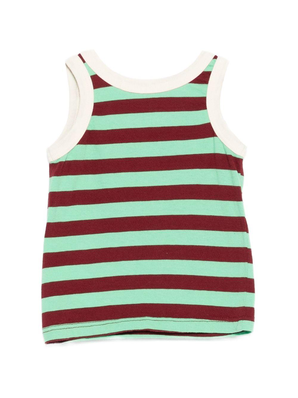 Canotta per neonato Bobo Choses multicolore con design a righe B126AB020 991 BOBO CHOSES KIDS 