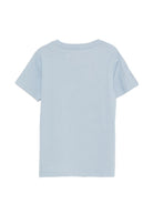 T-shirt per bambino Polo Ralph Lauren Kids azzurra con caratteristico motivo Polo Pony 322832907 505 Ralph Lauren kids 