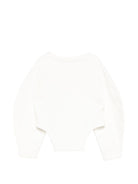 Felpa per bambina Pinko Kids bianca con stampa logo KFFE0290FF016 1071 PINKO KIDS 