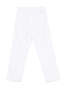 Cargo in cotone per bambino Paolo Pecora Kids bianco con coulisse PP4006 GESSO PAOLO PECORA KIDS 