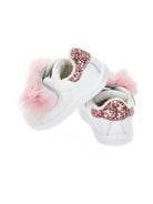 Sneakers per bambina Monnalisa rosa con dettaglio in tulle 83G012 7715 0190 MONNALISA KIDS 