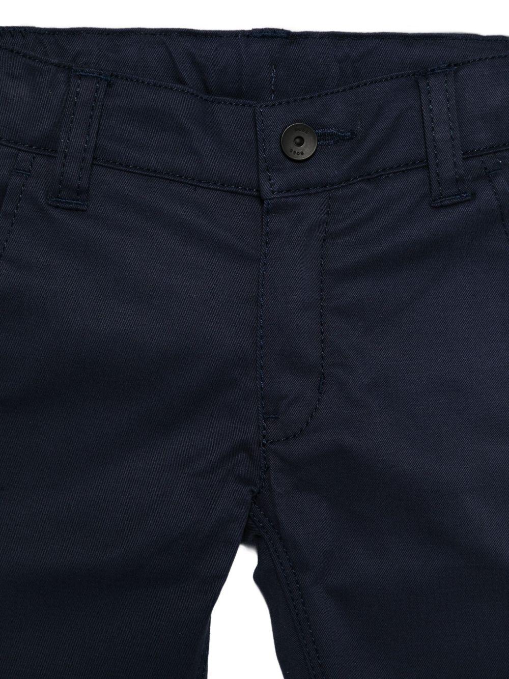Pantaloni per neonato BOSS Kids blu con tasche J52705 849 BOSS KIDS 