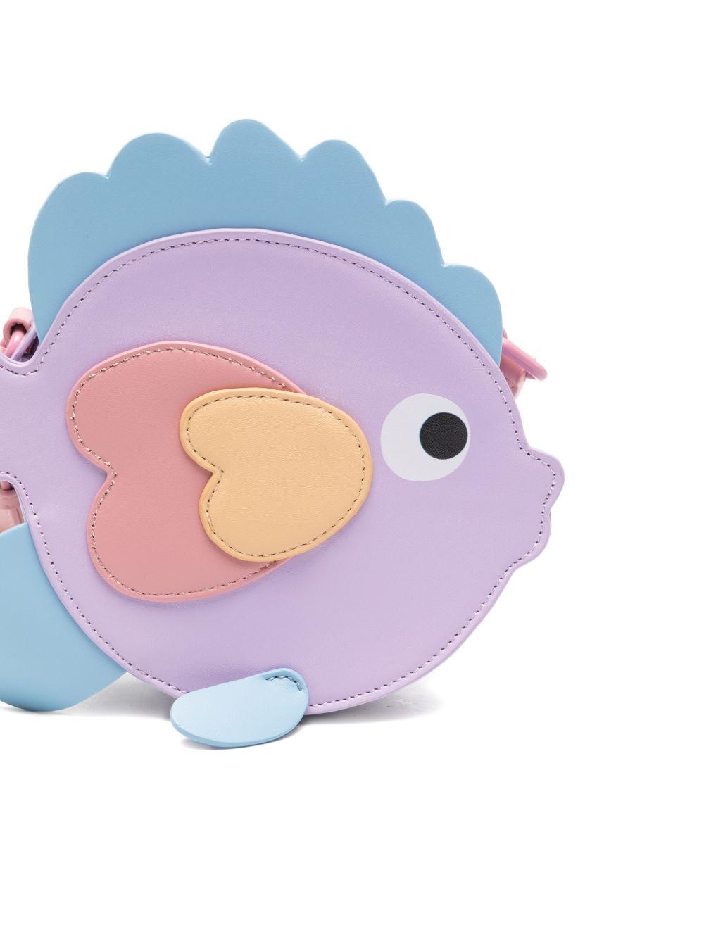 Borsa con forma pesce per bambina Stella McCartney Kids multicolor con tracolla TY0A38 Z2429 539 STELLA McCARTNEY KIDS 