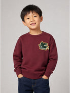 Felpa per bambino Etro Kids bordeaux con motivo Pegaso GZ4P50 Z3183 530 ETRO KIDS 